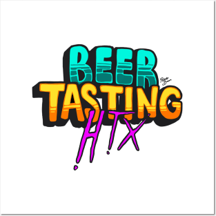 Beer Tasting Houston Logo (REMIX 1) Posters and Art